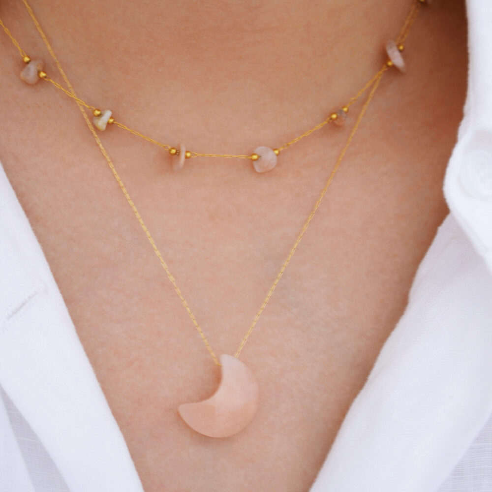 Collier Pierre de Soleil – Rayons Solaires