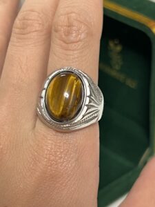 Bague Homme Œil de Tigre – Noblesse Féroce photo review