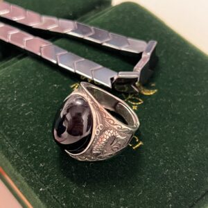 Bague Homme Obsidienne – Force Aquatique photo review