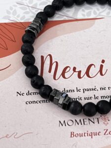 Bracelet Homme Oeil de Tigre ou Pierre de Lave - Protection et Ancrage photo review