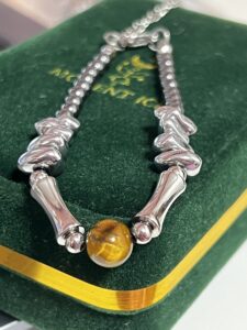 Bracelet Homme Œil de Tigre et Hématite – Fusion Minérale photo review