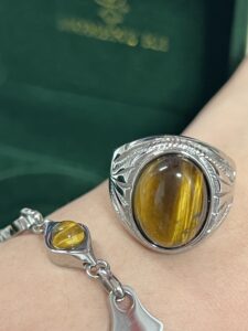 Bague Homme Œil de Tigre – Noblesse Féroce photo review