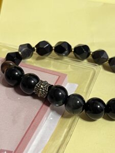 Bracelet Homme Obsidienne – Mystère Minéral photo review