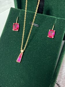 Collier Cornaline – Éclat Impérial, Argent Plaqué Or photo review
