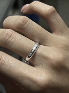 Bague Couple Six Mantras – Union Parfaite, Argent 999 photo review