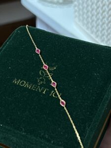 Bracelet Cornaline – Grâce Intuitive, Argent Plaqué Or 14k photo review