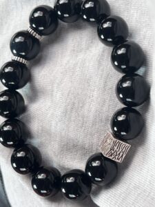 Bracelet Homme Obsidienne & Œil de Tigre – Aura Sombre, Argent 925 photo review