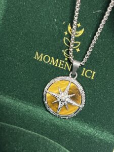 Collier Homme Œil de Tigre – Étoile du Destin photo review