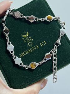Collier Homme Œil de Tigre – Regard Solaire photo review