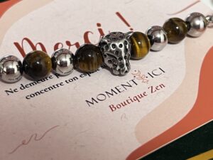 Bracelet Homme Œil de Tigre – Esprit du Léopard photo review