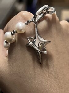 Collier Homme Perle – Étoile Masculine photo review
