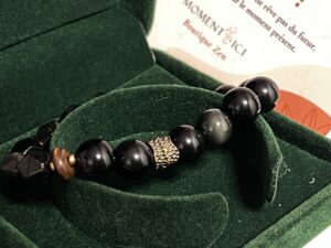 Bracelet Homme Obsidienne – Mystère Minéral photo review
