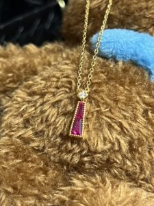 Collier Cornaline – Éclat Impérial, Argent Plaqué Or photo review