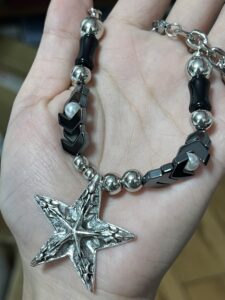 Collier Homme Hématite – Étoile Franche photo review
