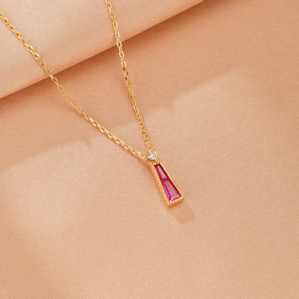 Collier Cornaline – Éclat Impérial, Argent Plaqué Or