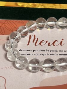 Bracelet Cristal de Roche – Clarté Céleste photo review
