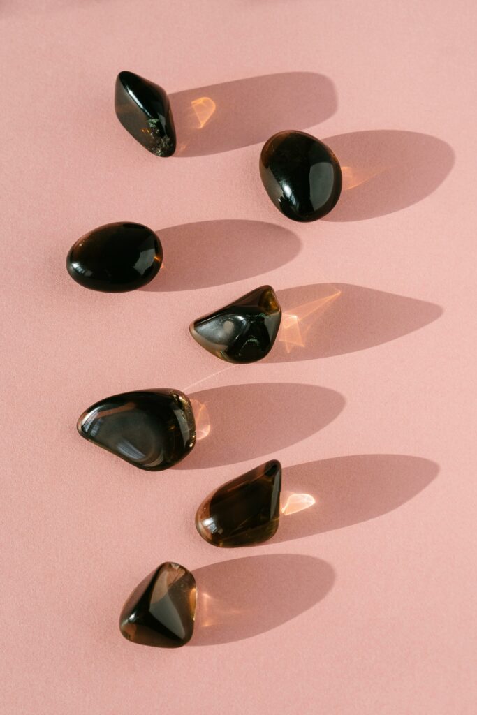 pierre obsidienne noire