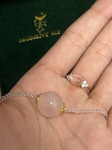 Collier Quartz Rose – Sphère Intuitive photo review