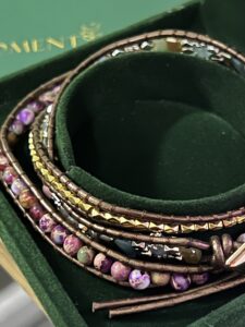Bracelet Wrap Jaspe Africain - Boho photo review