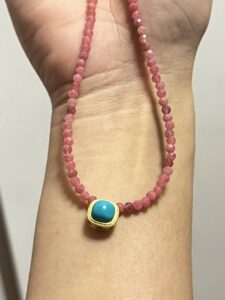 Collier Rhodonite – Éclat du Cœur photo review