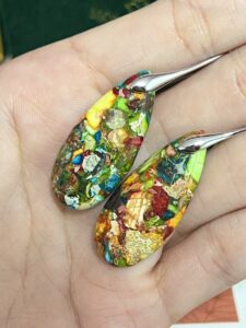 Boucles d’Oreilles Jaspe – Essence Sauvage photo review
