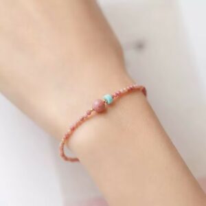 Bracelet Rhodonite – Accent Bleu photo review