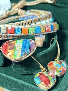 Boucles d’Oreilles Jaspe – Éclat Vital photo review