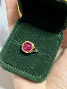 Bague Cornaline – Éclat Contemporain, Argent photo review