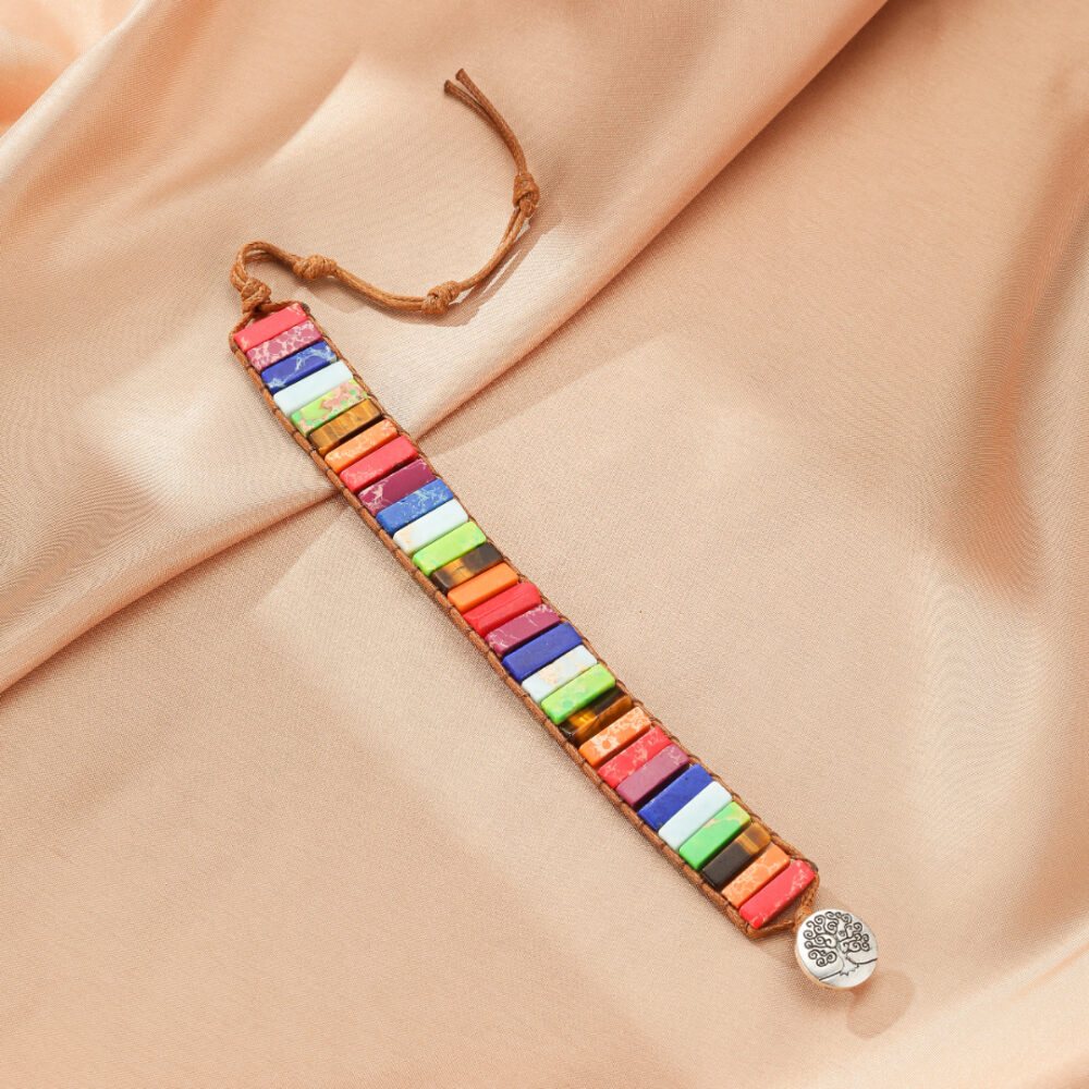 Bracelet Jaspe – Harmonie des Chakras