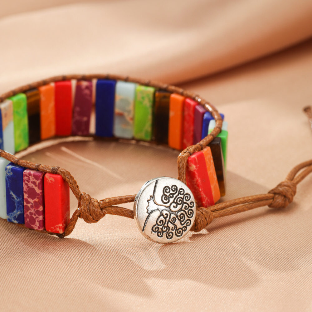 Bracelet Jaspe – Harmonie des Chakras