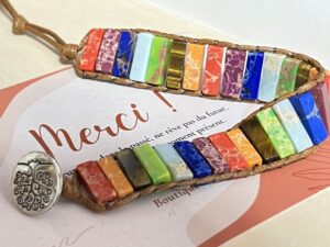 Bracelet Jaspe – Harmonie des Chakras photo review