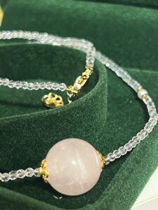 Collier Quartz Rose – Sphère Intuitive photo review
