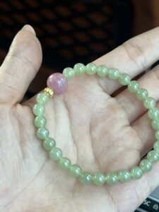 Bracelet Rhodonite et Jade – Duo Bien-Être photo review