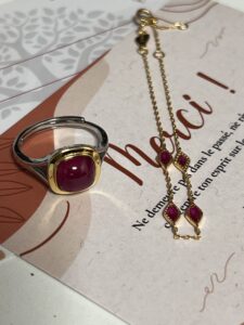 Bague Cornaline – Éclat Contemporain, Argent photo review