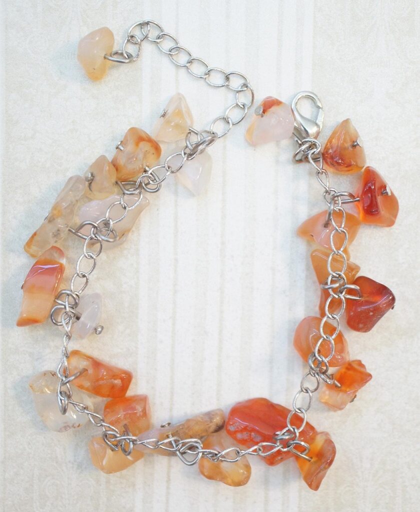 bracelet cornaline