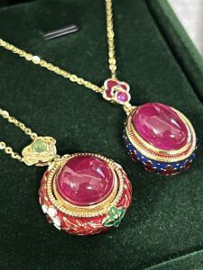 Collier Cornaline – Énergie Florale, Argent Plaqué Or photo review