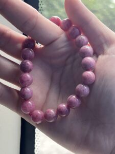 Bracelet Rhodonite – Harmonie Rosée photo review