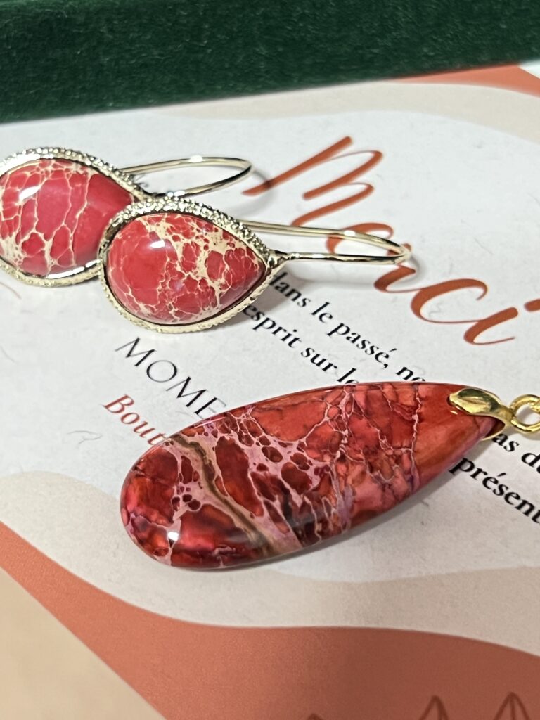 Collier Jaspe – Flamme Minérale photo review