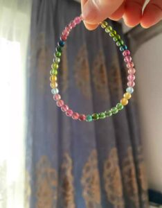 Bracelet Tourmaline - Arc En Ciel photo review
