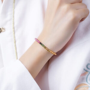 Bracelet Tourmaline - Arc En Ciel photo review