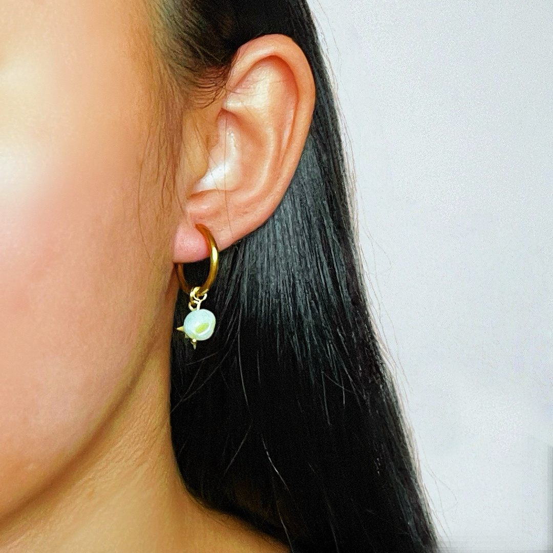 Boucles d’Oreilles Amazonite/Lapis Lazuli – Étoile Céleste