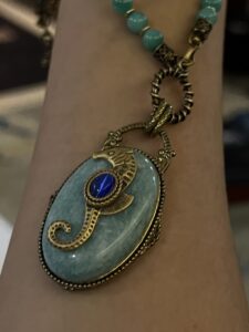 Collier Amazonite – Hippocampe photo review