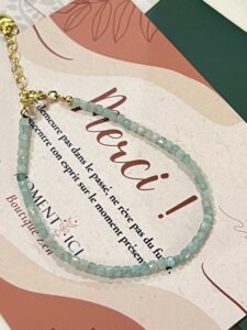 Bracelet Amazonite Fine – Fil d'Azur photo review