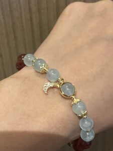Bracelet Labradorite et Aigue-Marine – Harmonie Lunaire photo review