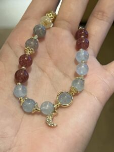 Bracelet Labradorite et Aigue-Marine – Harmonie Lunaire photo review