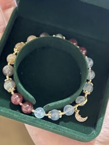 Bracelet Labradorite et Aigue-Marine – Harmonie Lunaire photo review