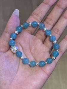 Bracelet Amazonite – Énergie Pure, Argent photo review