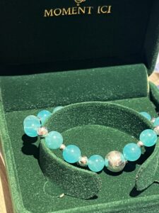 Bracelet Amazonite – Énergie Pure, Argent photo review