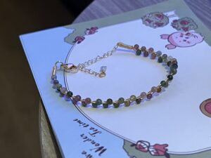 Bracelet Tourmaline – Éclats Arc-en-Ciel photo review