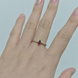 Bague Tourmaline – Promesse Céleste, Argent photo review